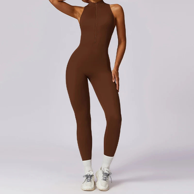 V-Back Jumpsuit