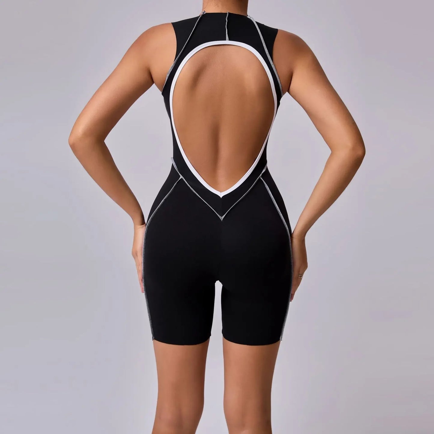 Backless Yoga Jumpsuit